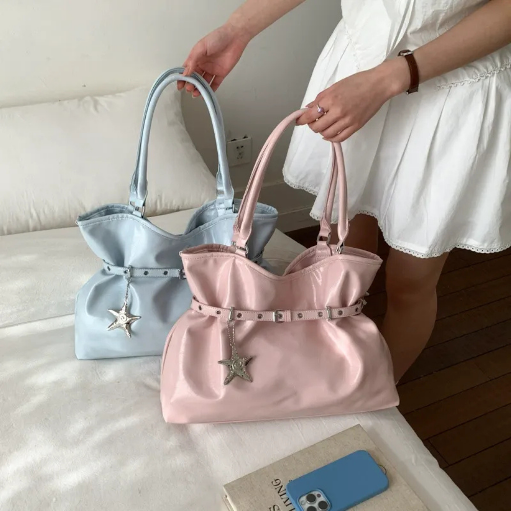 India Oversized Shoulder Bag — Sernelle — view 13