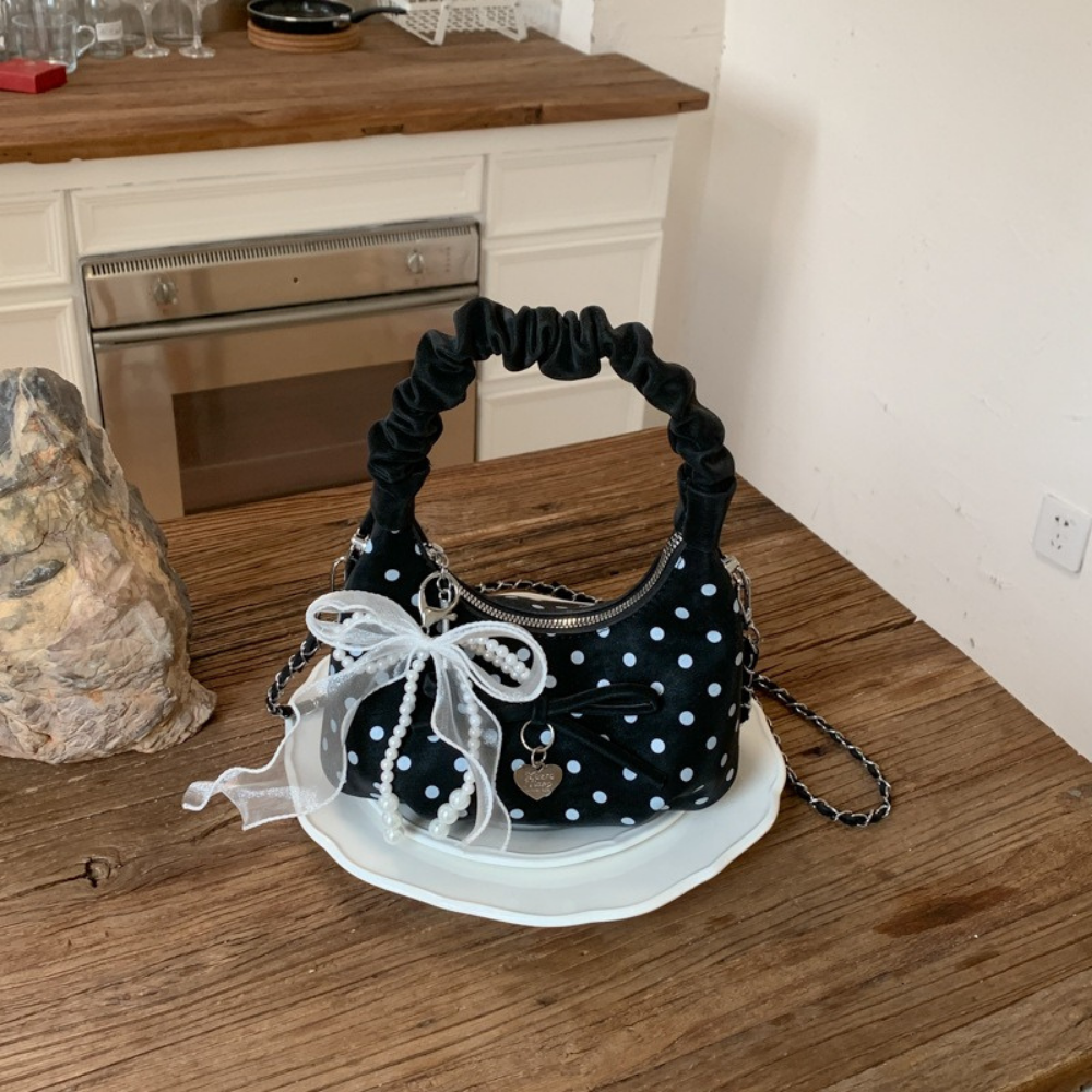 Aurora Polka Dot Mini Bag — Sernelle — view 6