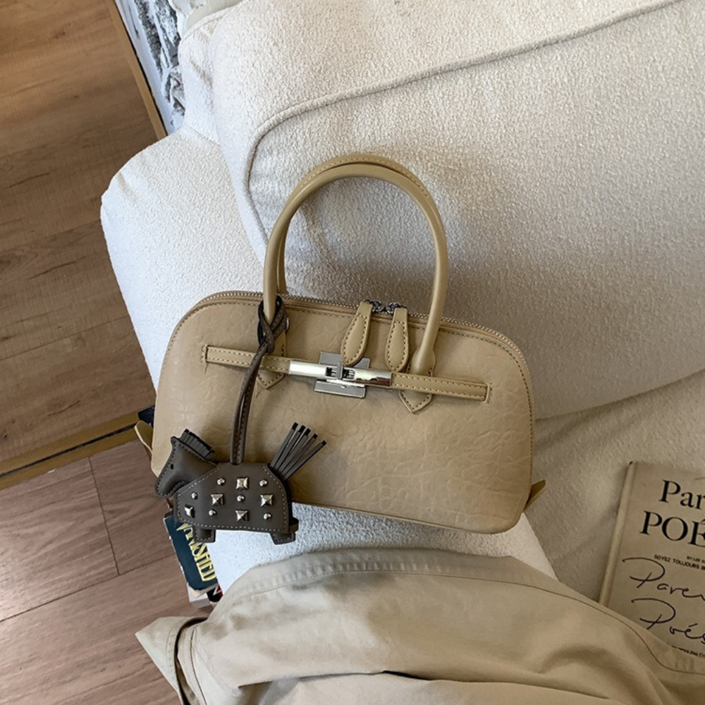 Leonie Lock Detail Mini Handbag — Sernelle — view 3