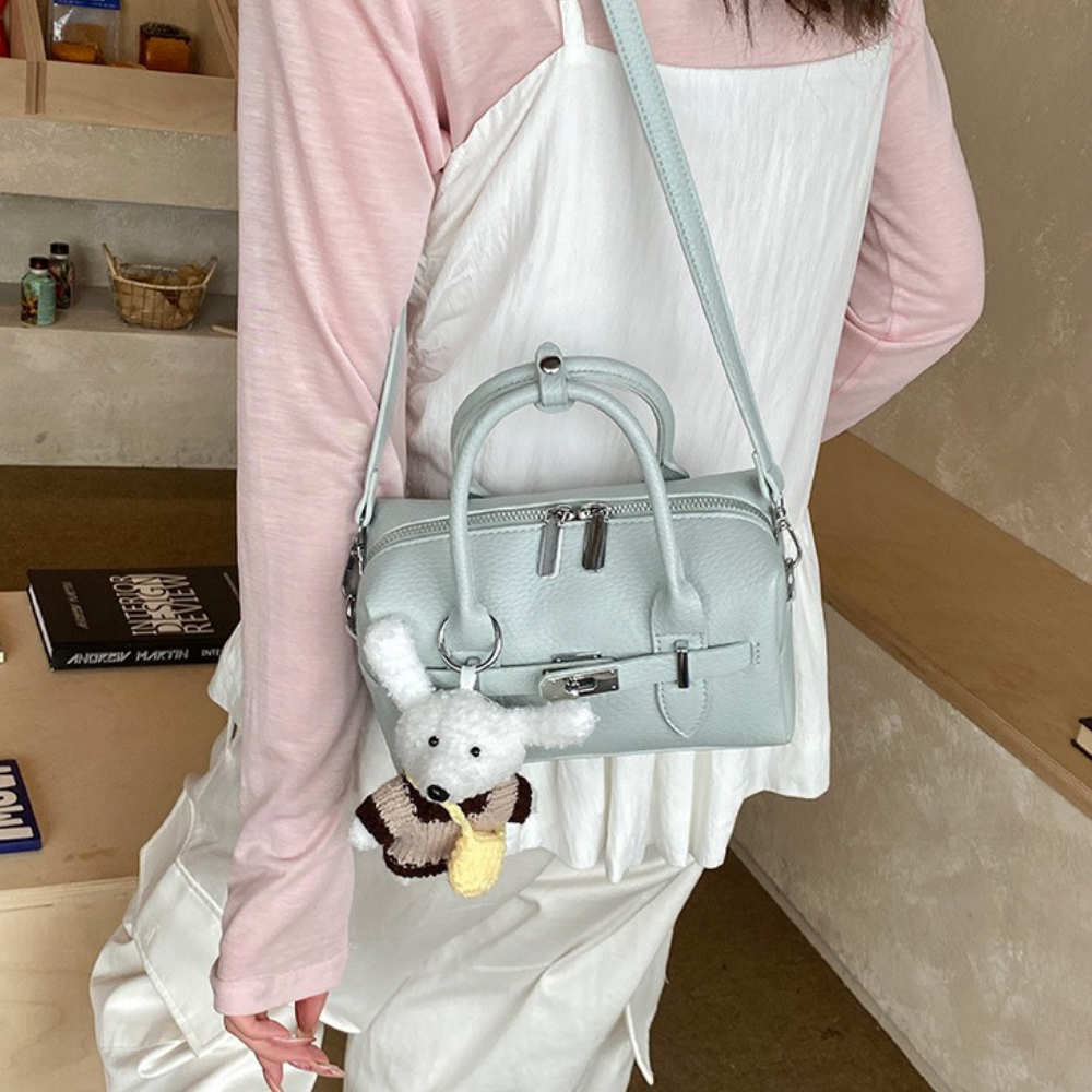Lowen Buckle Mini Handbag — Sernelle — view 36