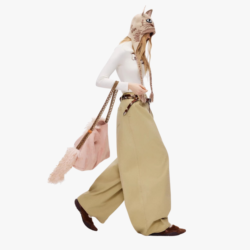 Juno Faux Fur Cat Shoulder Bag — Sernelle — view 27