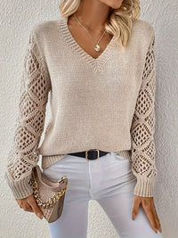 Erin – Soft V-Neck Sweater