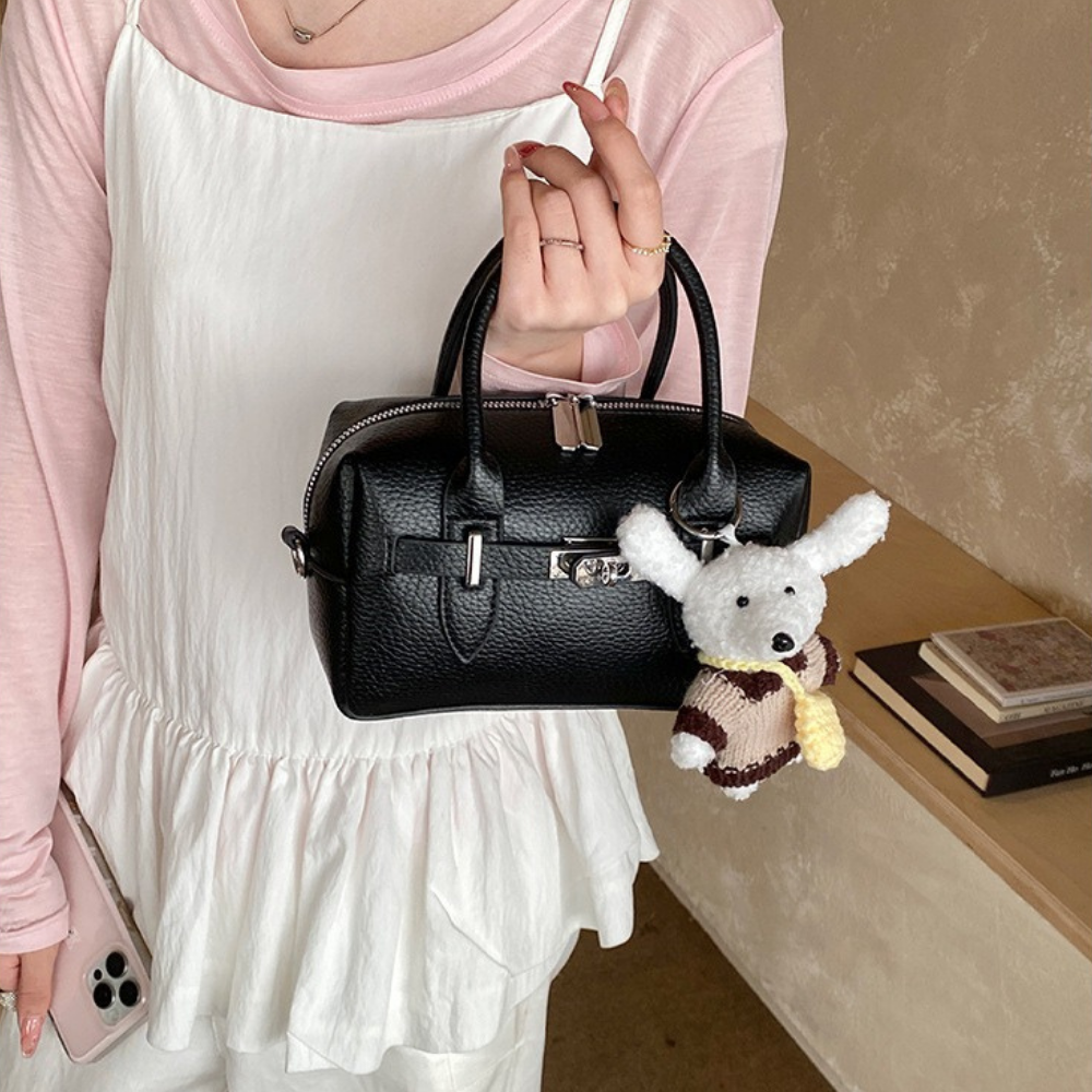 Lowen Buckle Mini Handbag — Sernelle — view 29