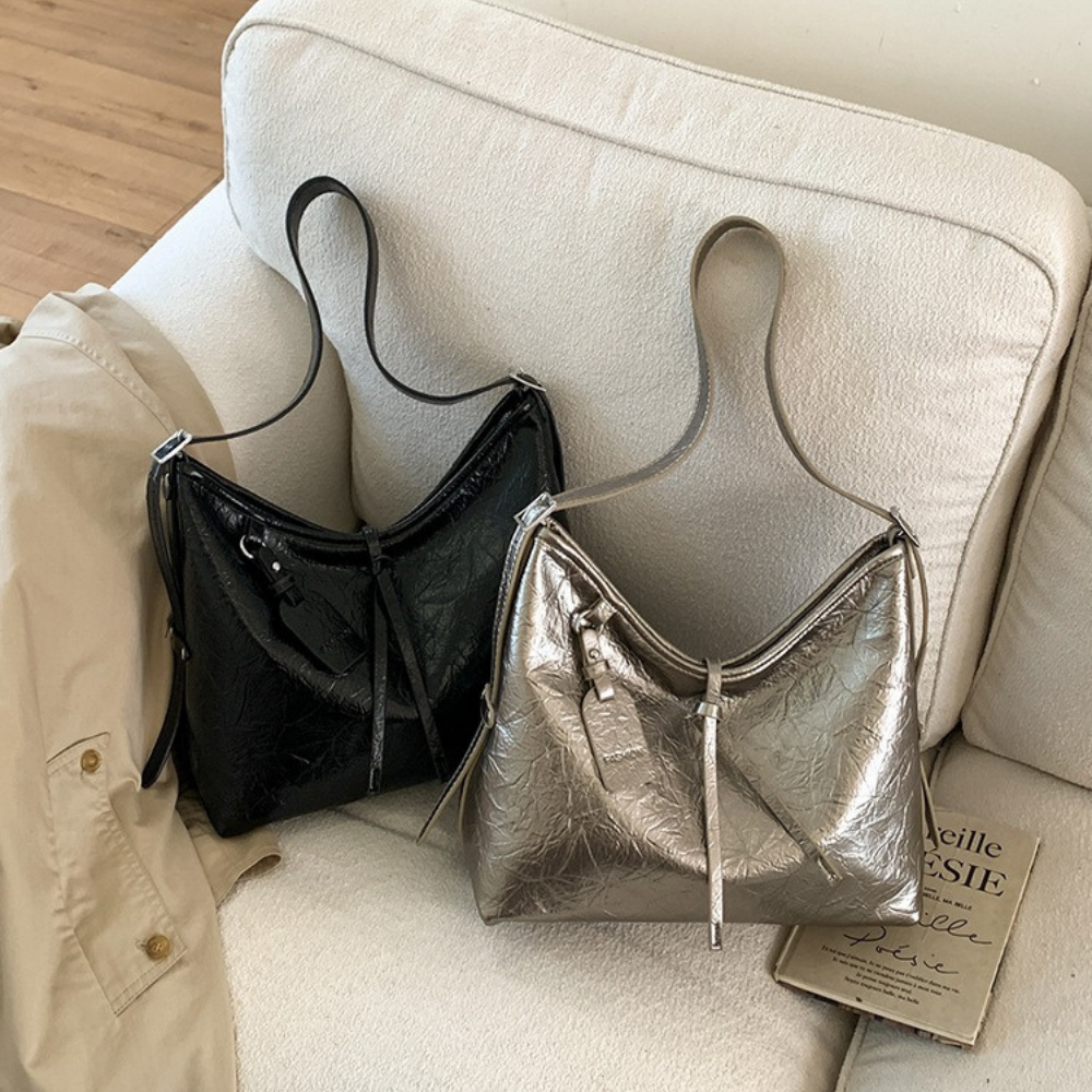 Effie Slouchy Shoulder Bag — Sernelle — view 19