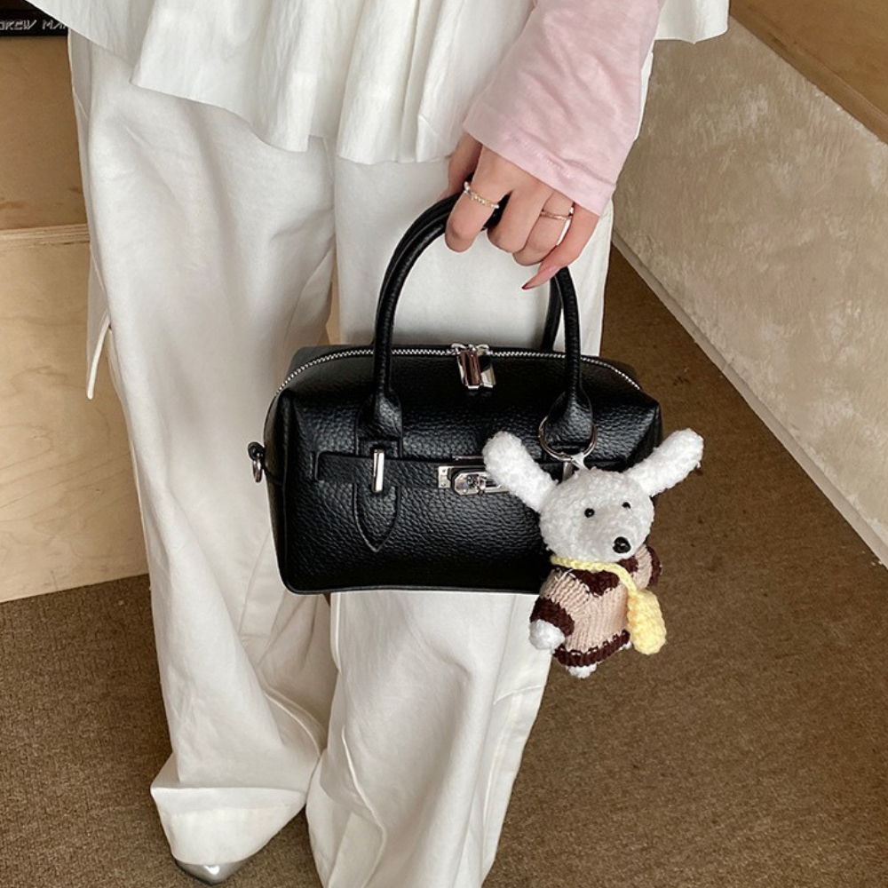 Lowen Buckle Mini Handbag — Sernelle — view 31