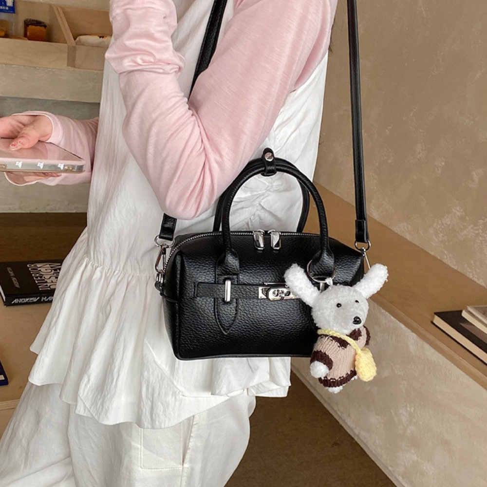 Lowen Buckle Mini Handbag — Sernelle — view 32