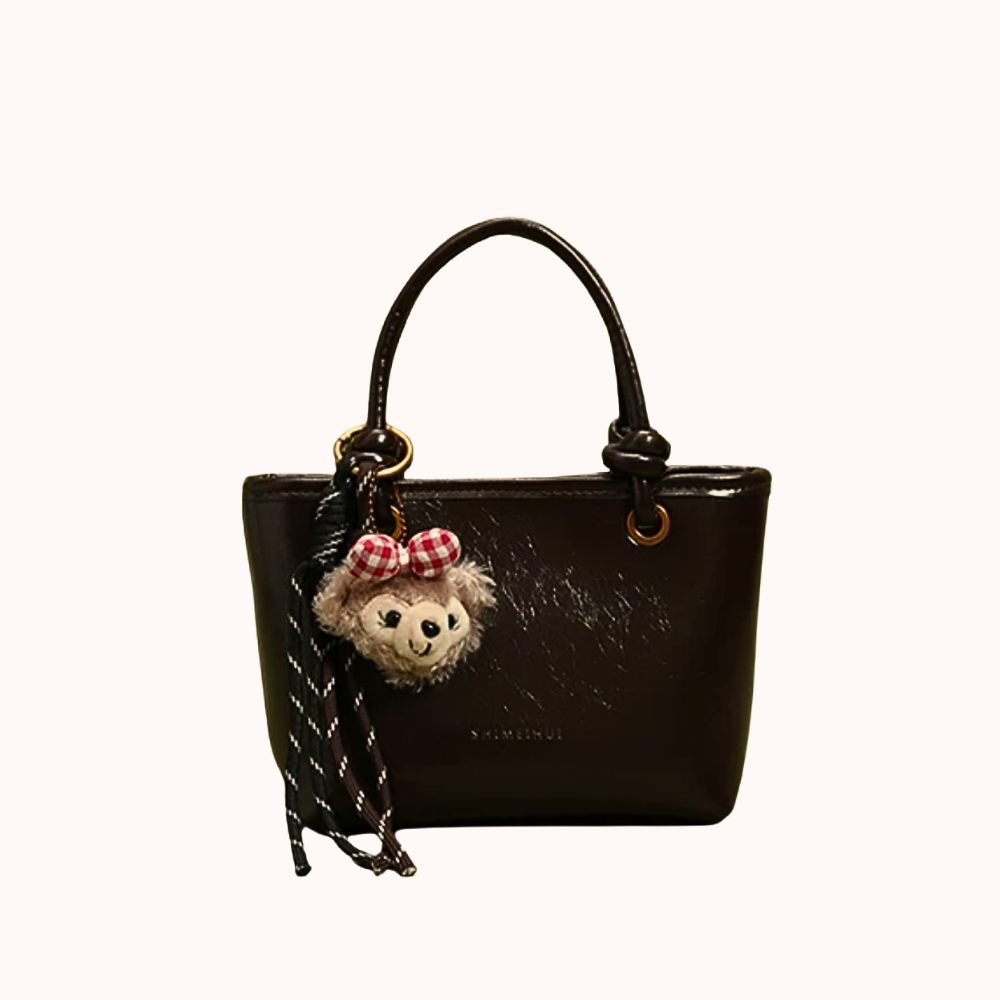 Isla Teddy Charm Mini Bag — Sernelle — view 7
