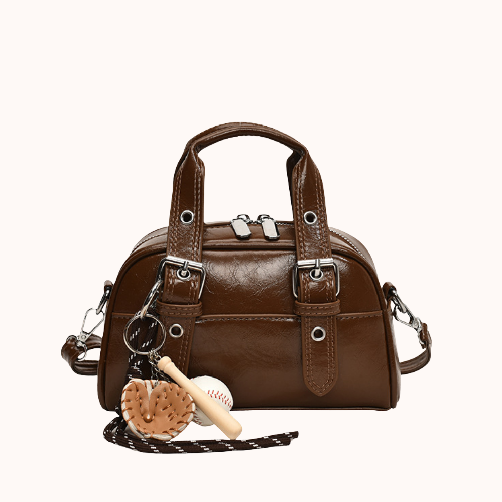 Josephine Glossy Mini Handbag — Sernelle — view 4