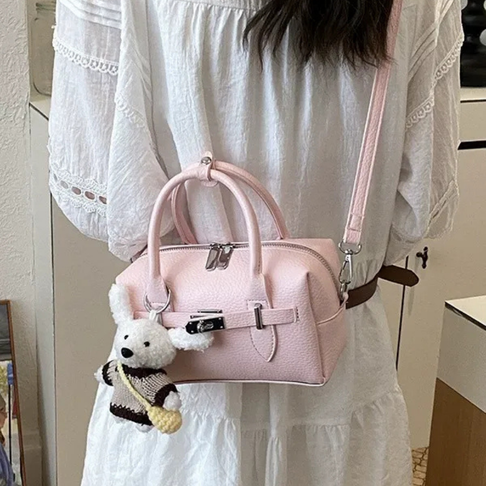 Lowen Buckle Mini Handbag — Sernelle — view 2