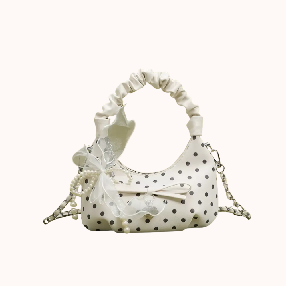 Aurora Polka Dot Mini Bag — Sernelle — view 2