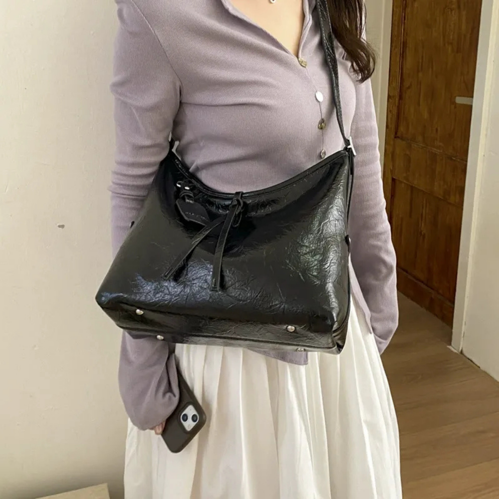 Effie Slouchy Shoulder Bag — Sernelle — view 2