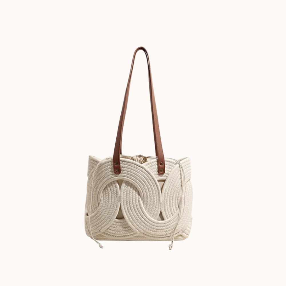 Naomi Woven Shoulder Bag — Sernelle