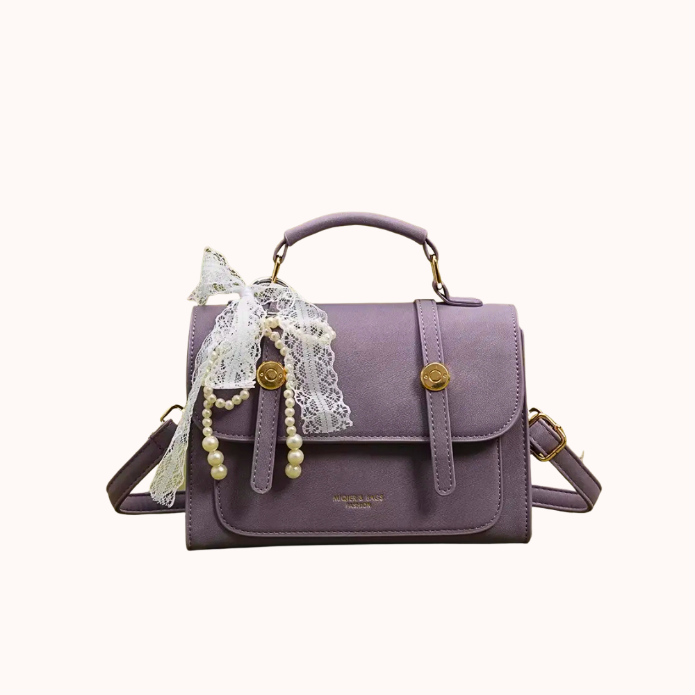 Delphine Top Handle Flap Bag — Sernelle
