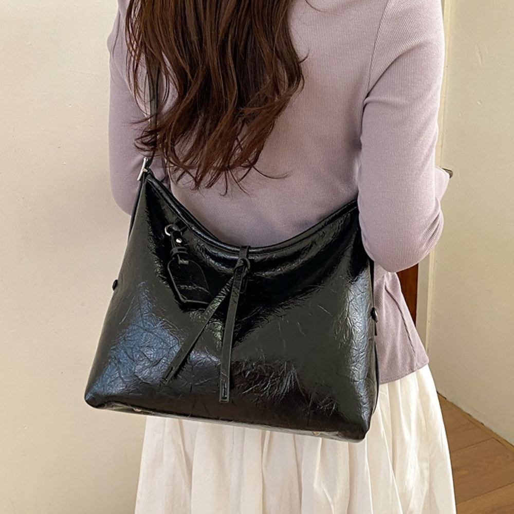 Effie Slouchy Shoulder Bag — Sernelle — view 5