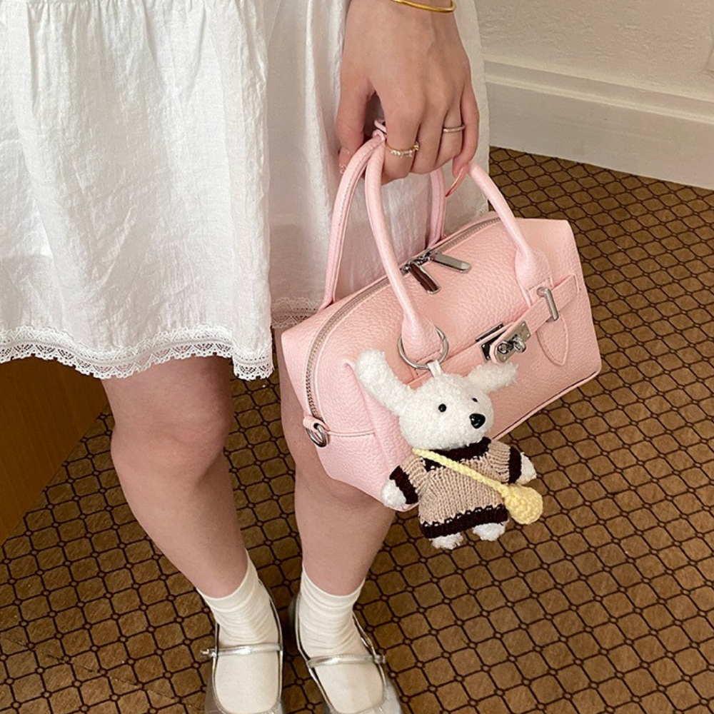 Lowen Buckle Mini Handbag — Sernelle — view 9
