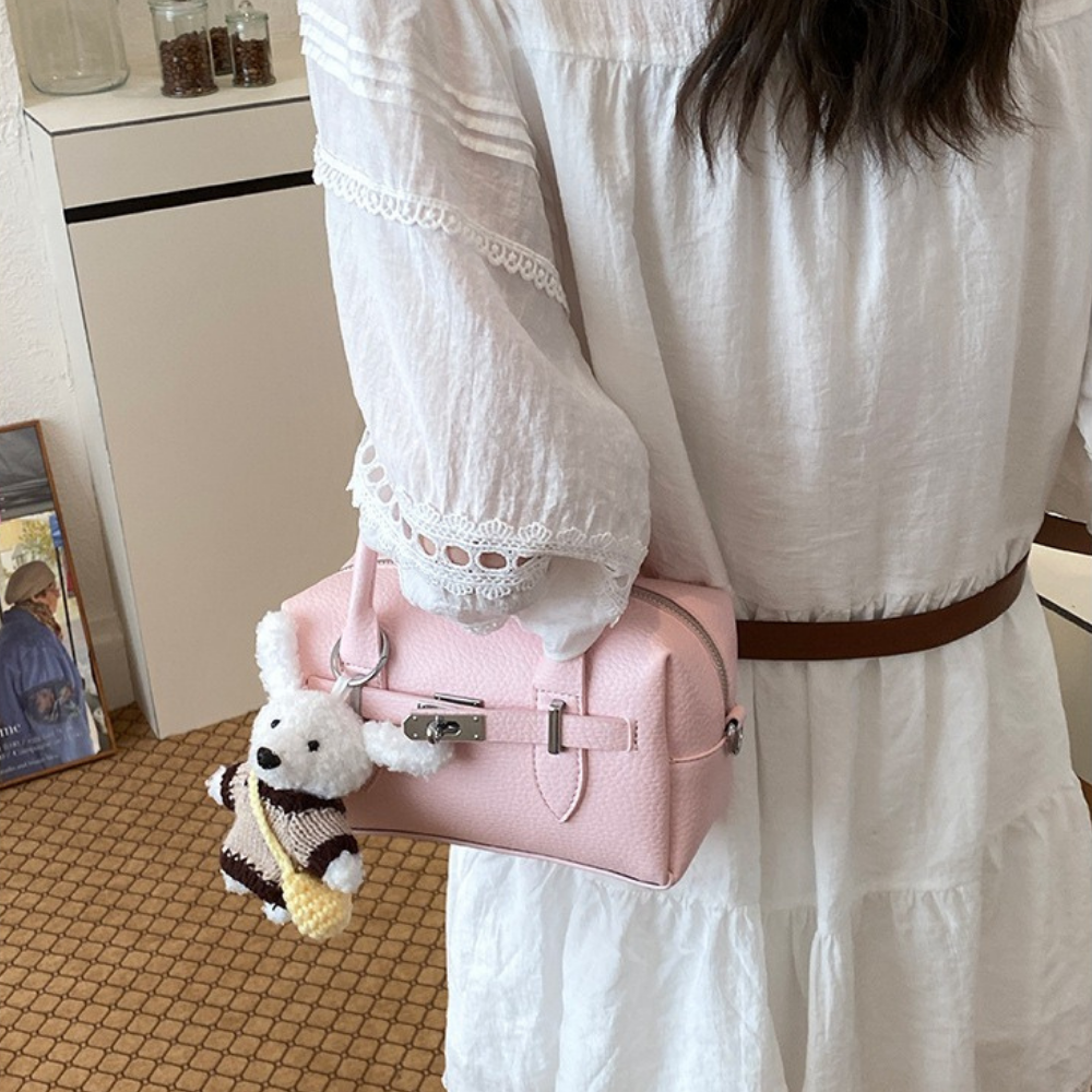 Lowen Buckle Mini Handbag — Sernelle — view 5