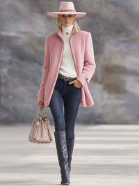 Odette – Plush Fleece Zip-Up Jacket
