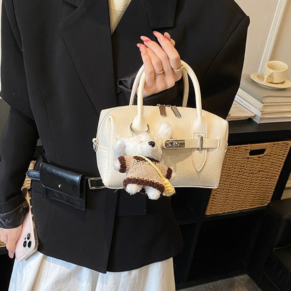 Lowen Buckle Mini Handbag — Sernelle — view 19