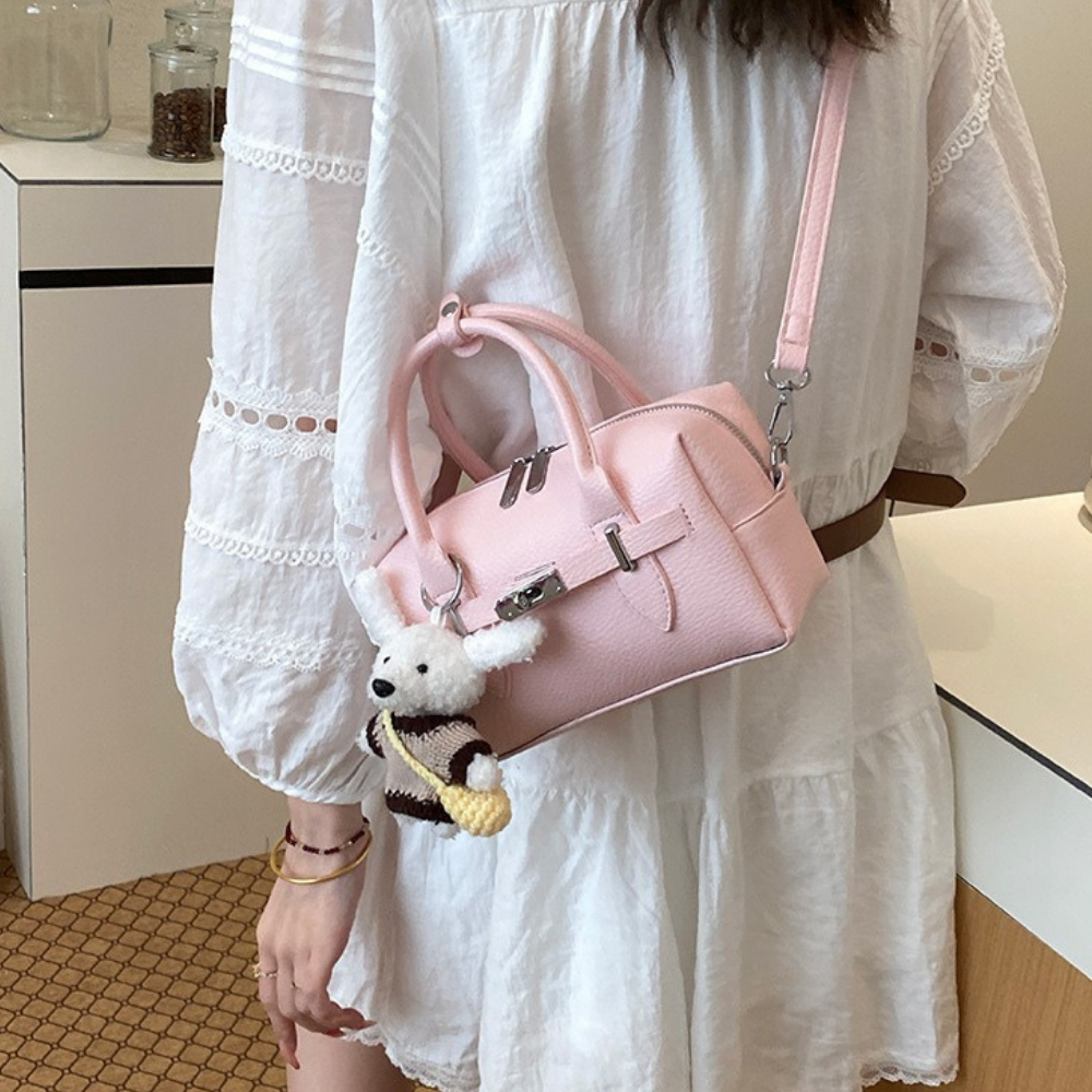 Lowen Buckle Mini Handbag — Sernelle — view 3