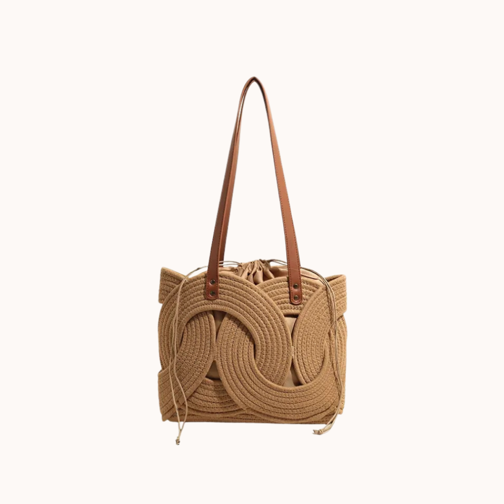Naomi Woven Shoulder Bag — Sernelle — view 2