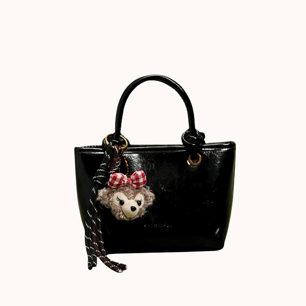Isla Teddy Charm Mini Bag — Sernelle — view 6