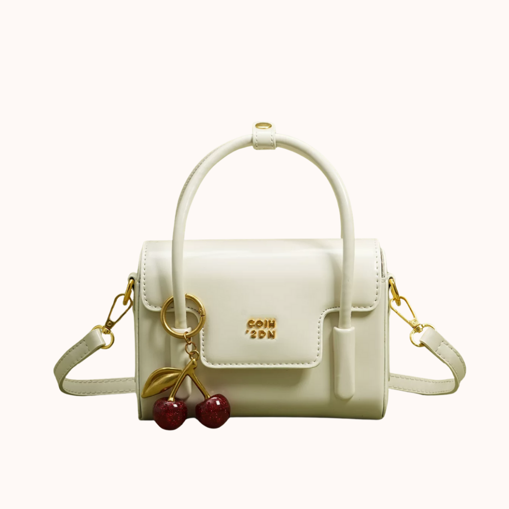 Aubrey Cherry Charm Mini Handbag — Sernelle — view 4