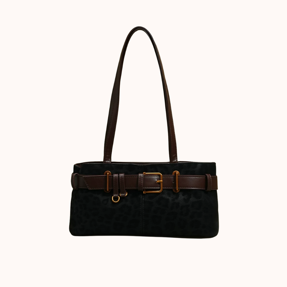 Ivy Suede-Look Shoulder Bag — Sernelle — view 2