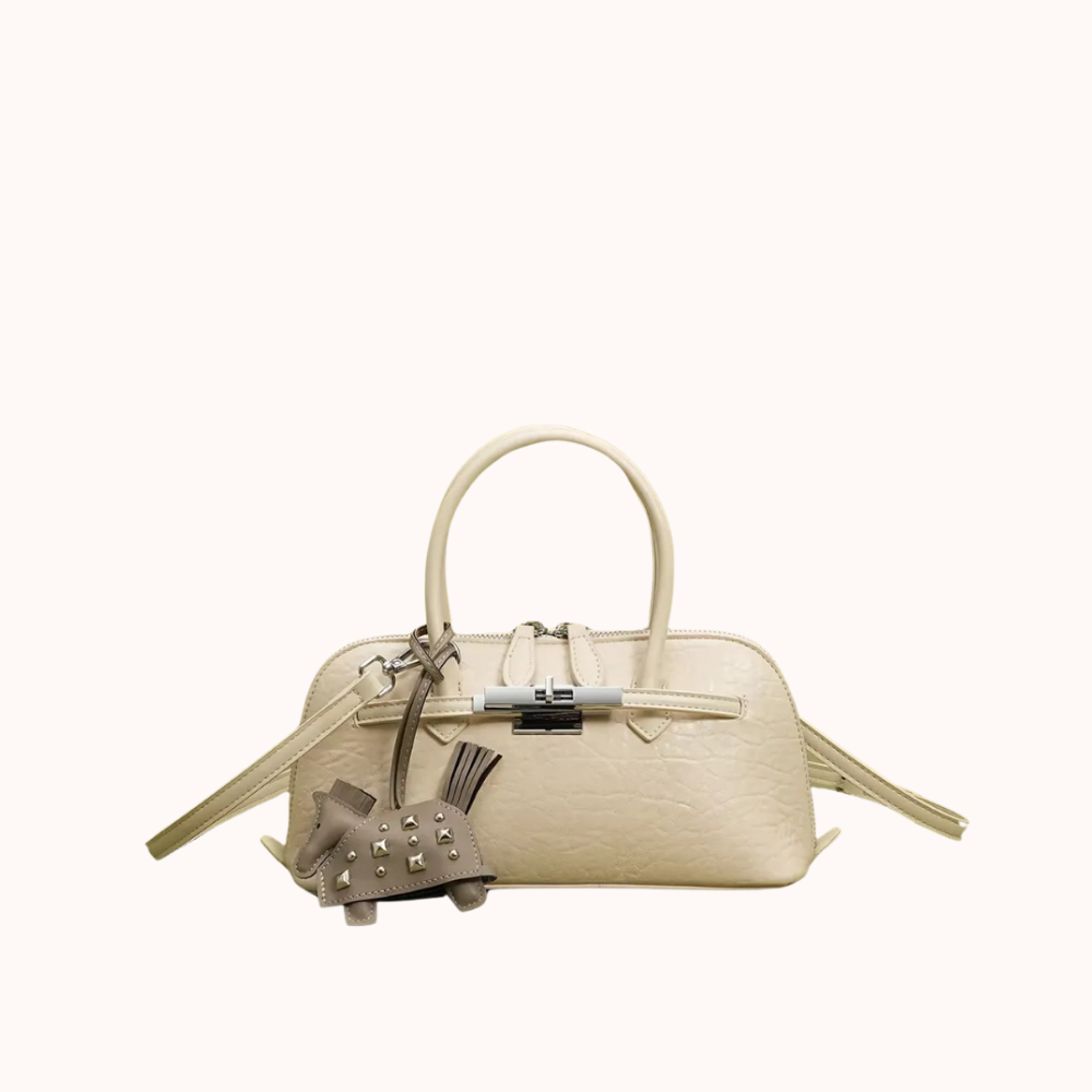 Leonie Lock Detail Mini Handbag — Sernelle — view 2