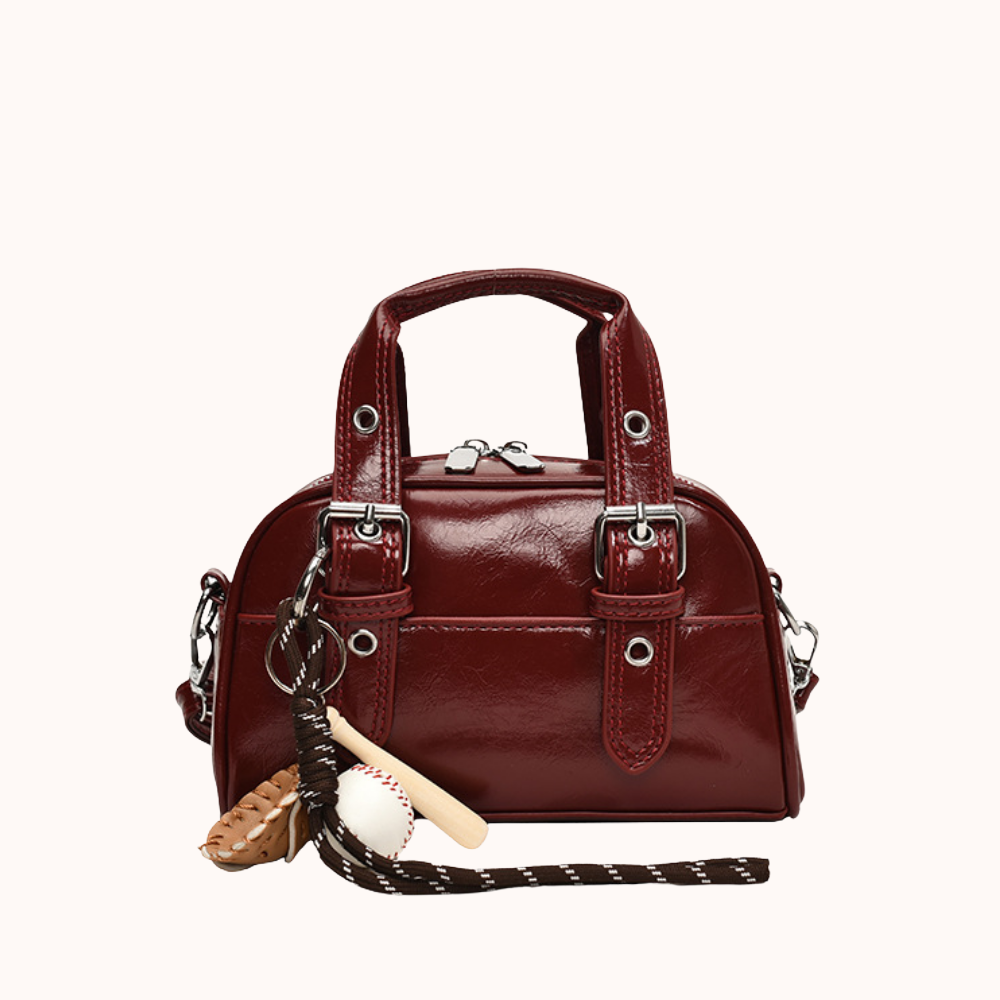 Josephine Glossy Mini Handbag — Sernelle — view 3