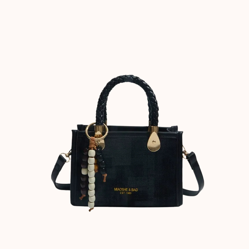 Laurel Braided Handle Mini Handbag — Sernelle