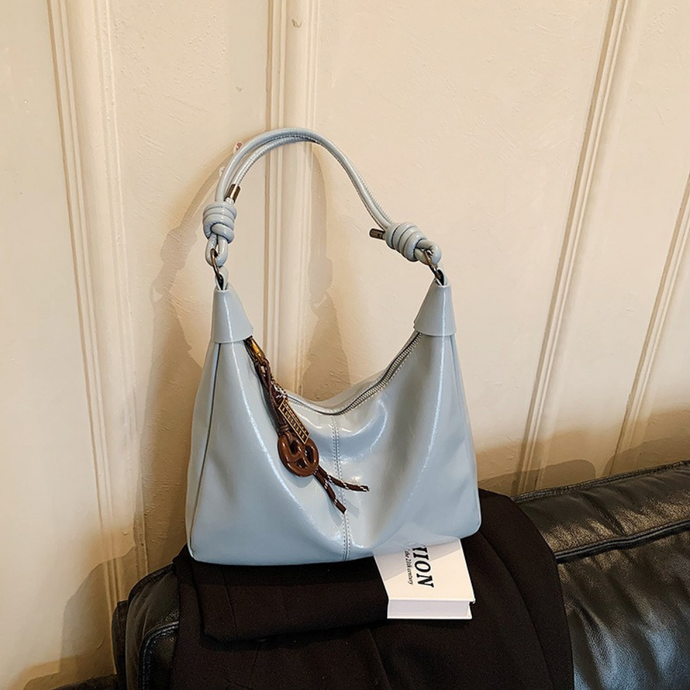 Nerine Glossy Hobo Bag — Sernelle — view 22
