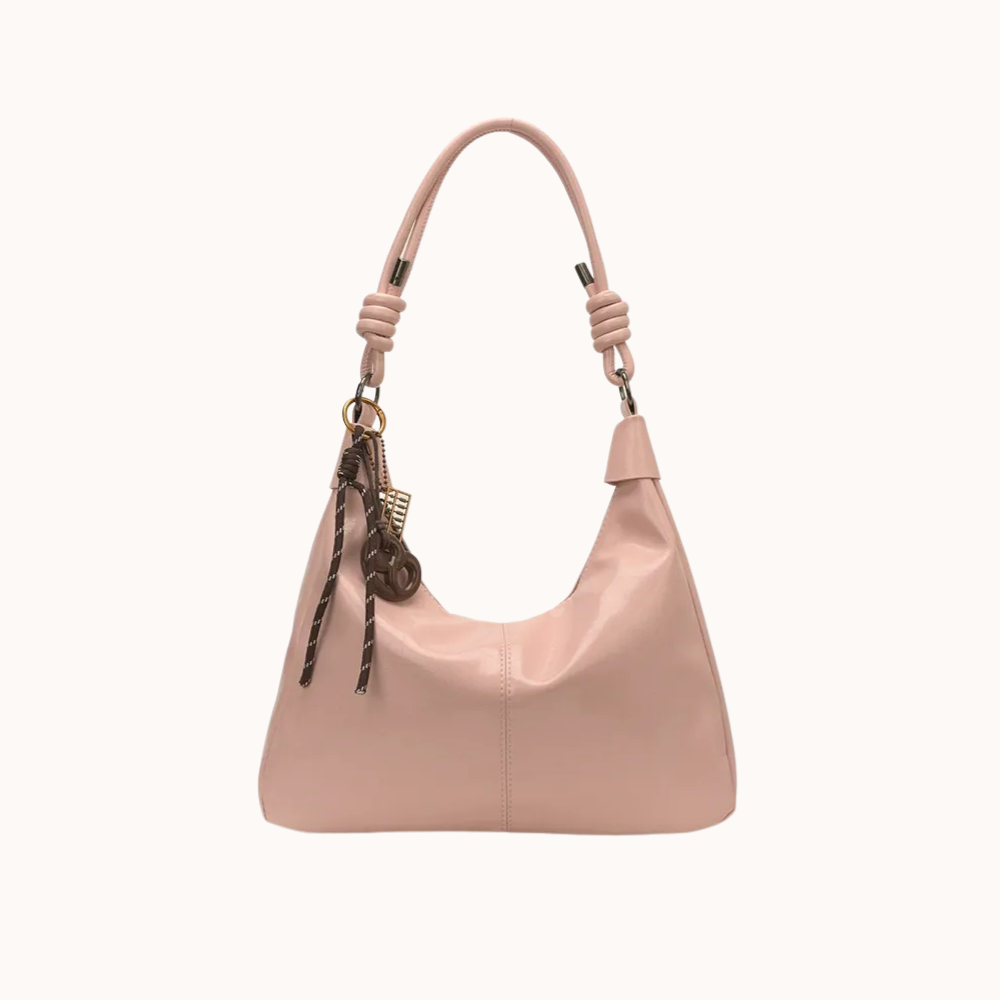 Nerine Glossy Hobo Bag — Sernelle — view 6
