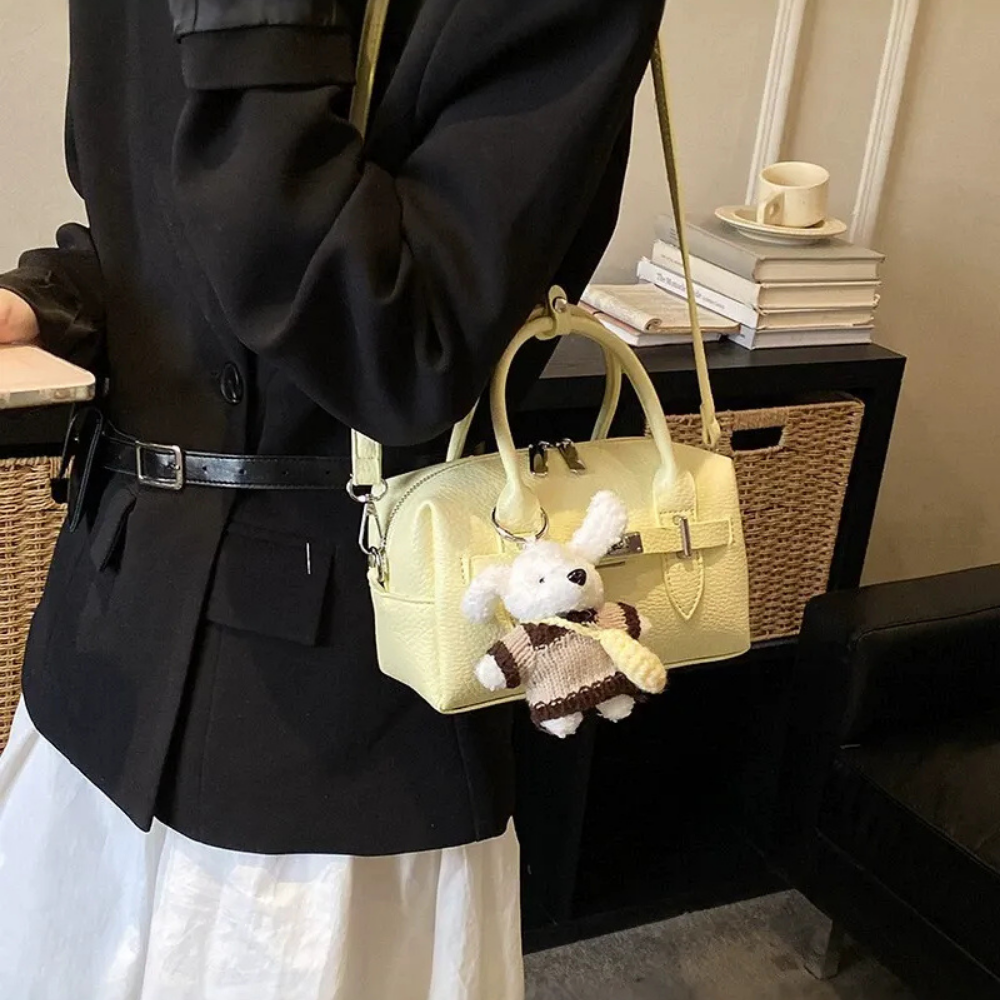 Lowen Buckle Mini Handbag — Sernelle — view 15
