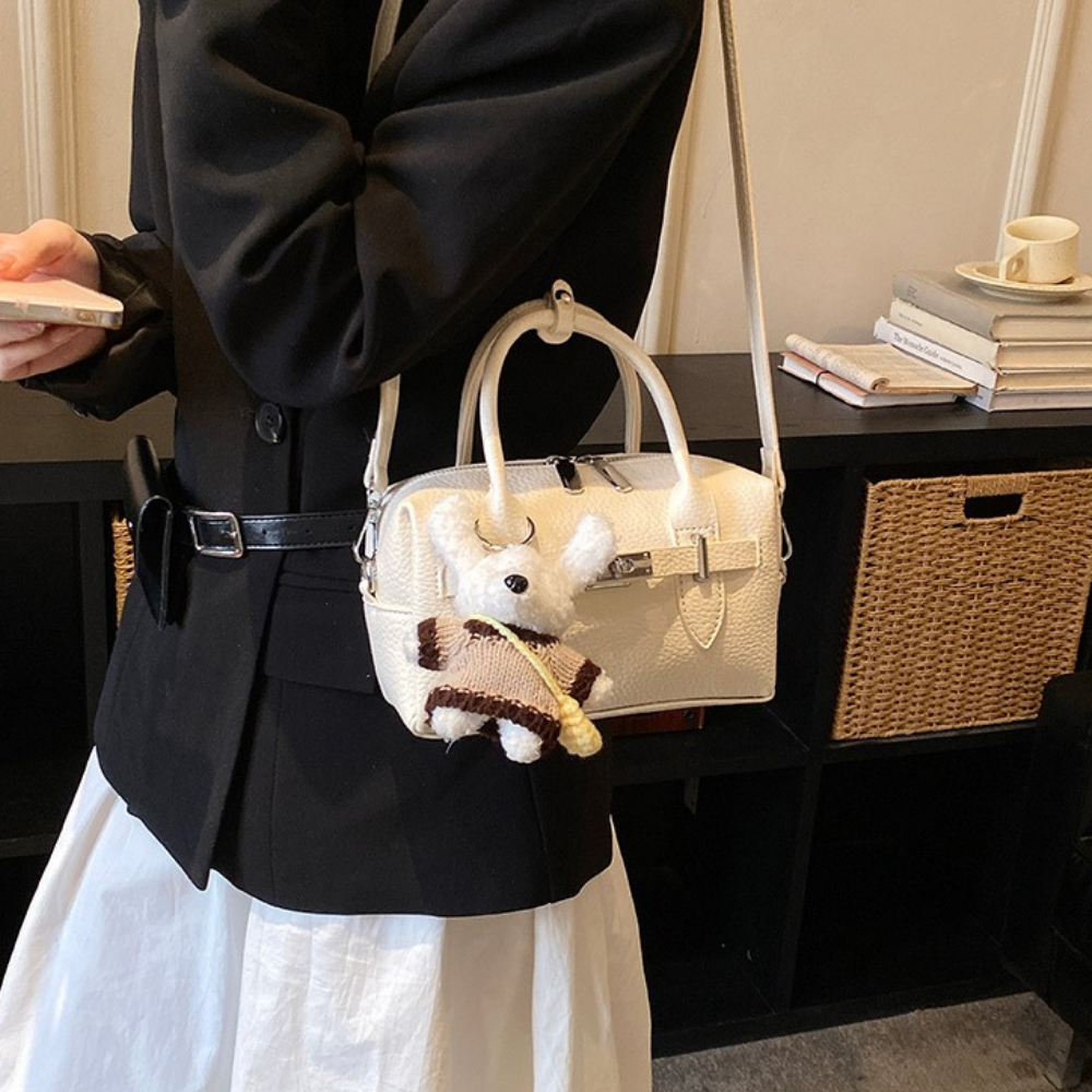 Lowen Buckle Mini Handbag — Sernelle — view 26