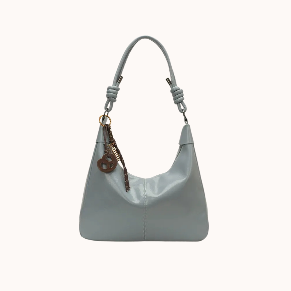 Nerine Glossy Hobo Bag — Sernelle — view 5