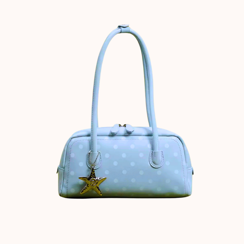 Georgia Polka Dot Barrel Bag — Sernelle — view 3