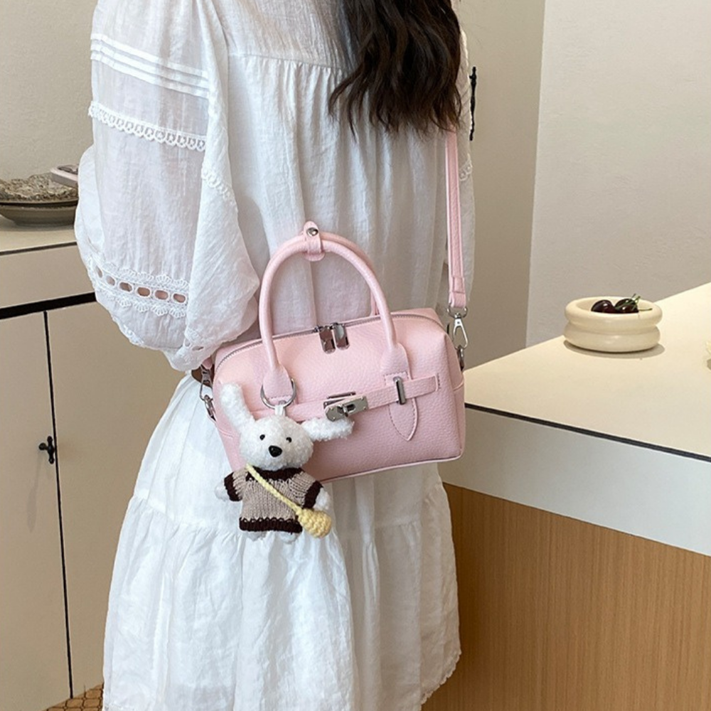 Lowen Buckle Mini Handbag — Sernelle — view 4