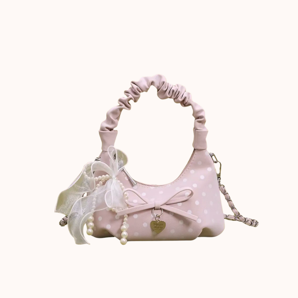 Aurora Polka Dot Mini Bag — Sernelle — view 3