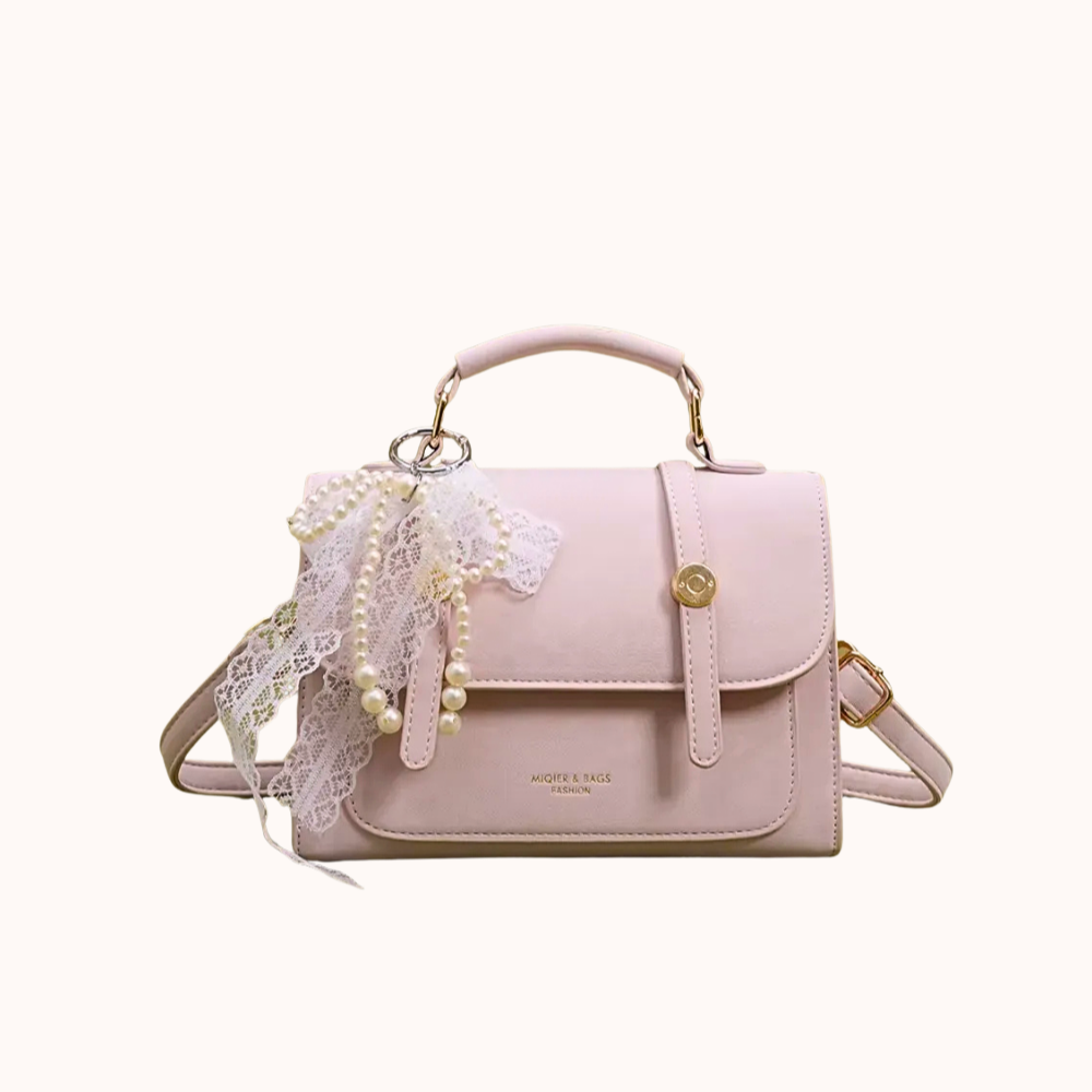Delphine Top Handle Flap Bag — Sernelle — view 3