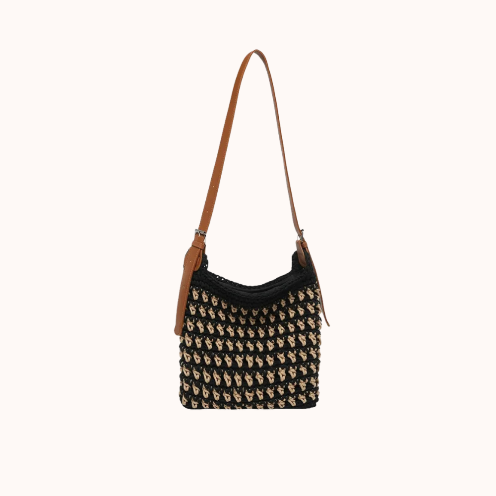 Emeline Woven Shoulder Bag — Sernelle
