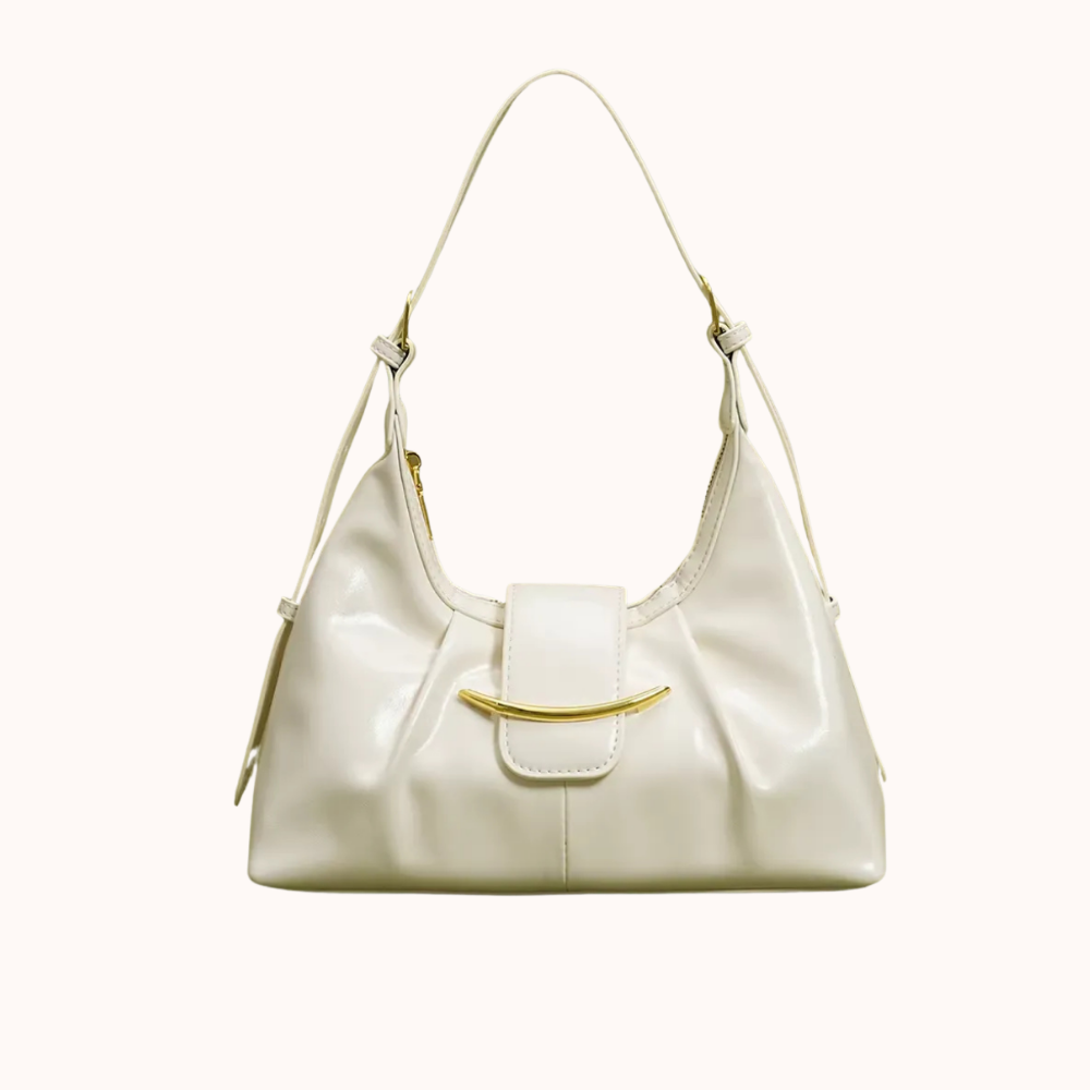 Blythe Glossy Shoulder Bag — Sernelle — view 3