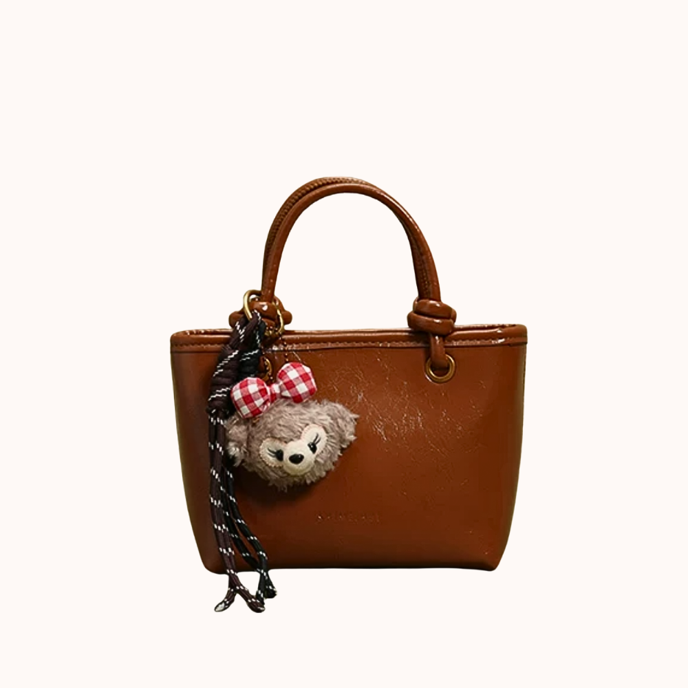 Isla Teddy Charm Mini Bag — Sernelle — view 5