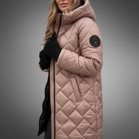 Thelma – Quilted Longline Padded Coat