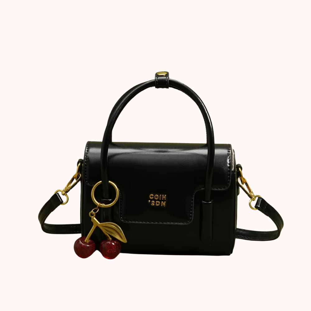 Aubrey Cherry Charm Mini Handbag — Sernelle — view 2