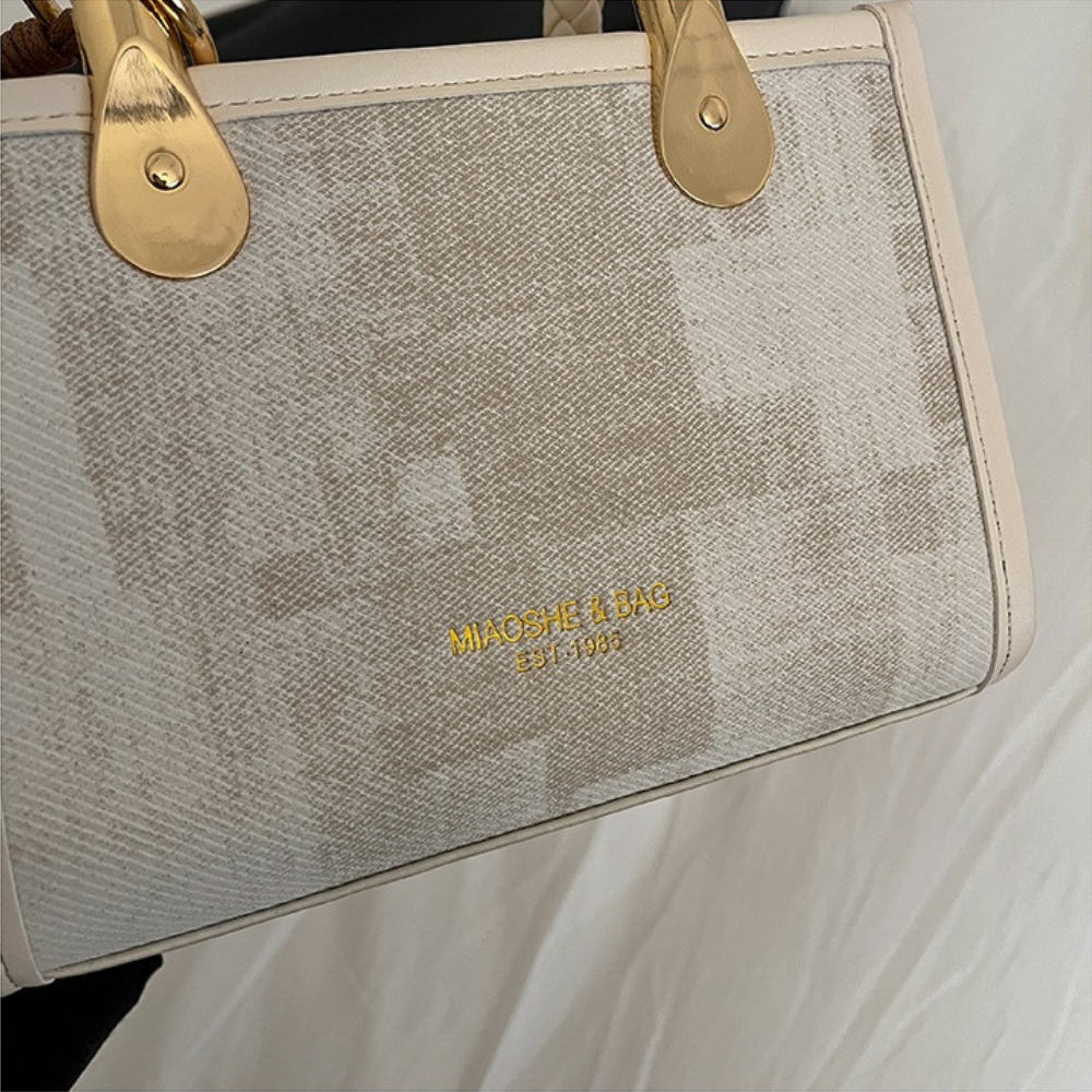Laurel Braided Handle Mini Handbag — Sernelle — view 24