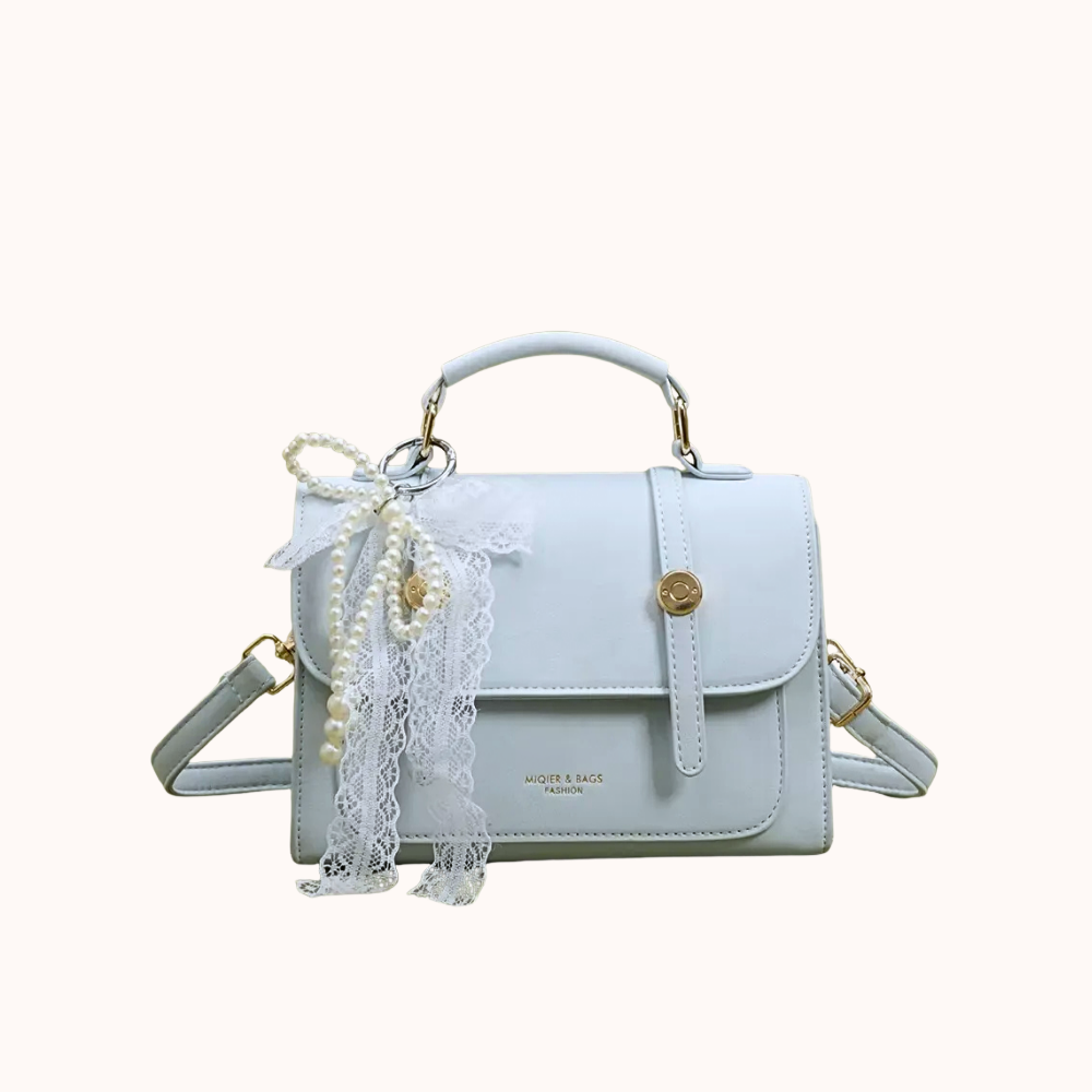 Delphine Top Handle Flap Bag — Sernelle — view 4