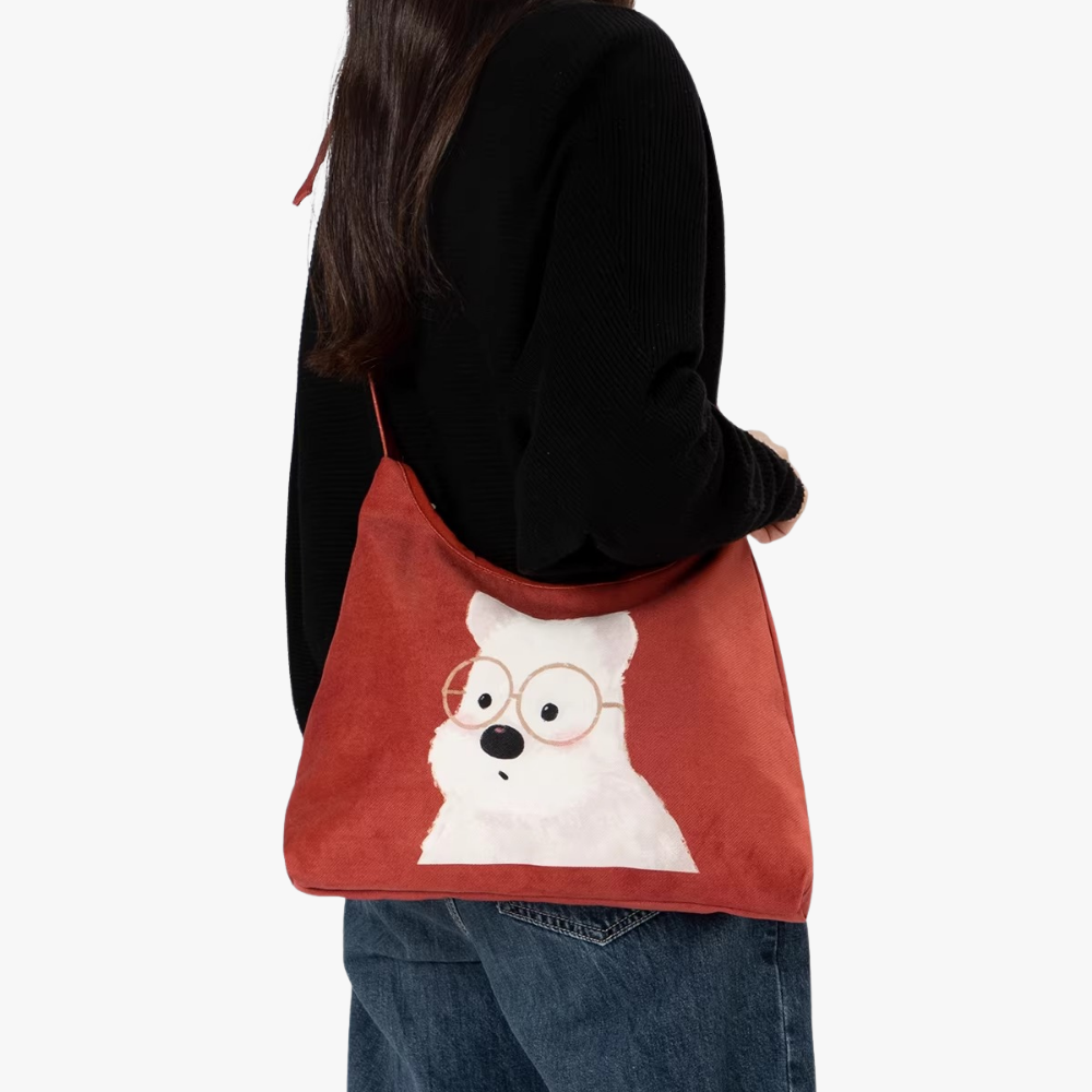 Carmen Illustrated Shoulder Bag — Sernelle — view 2