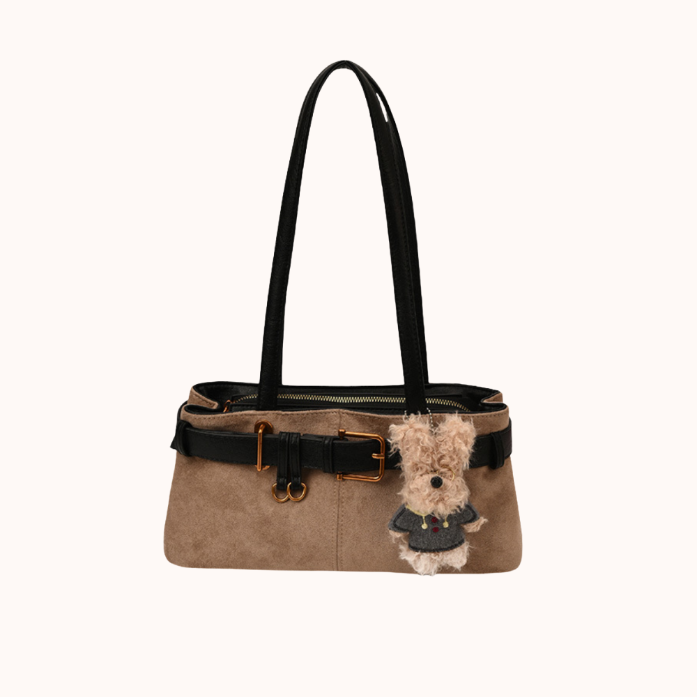 Alina Cat Charm Shoulder Bag — Sernelle — view 2