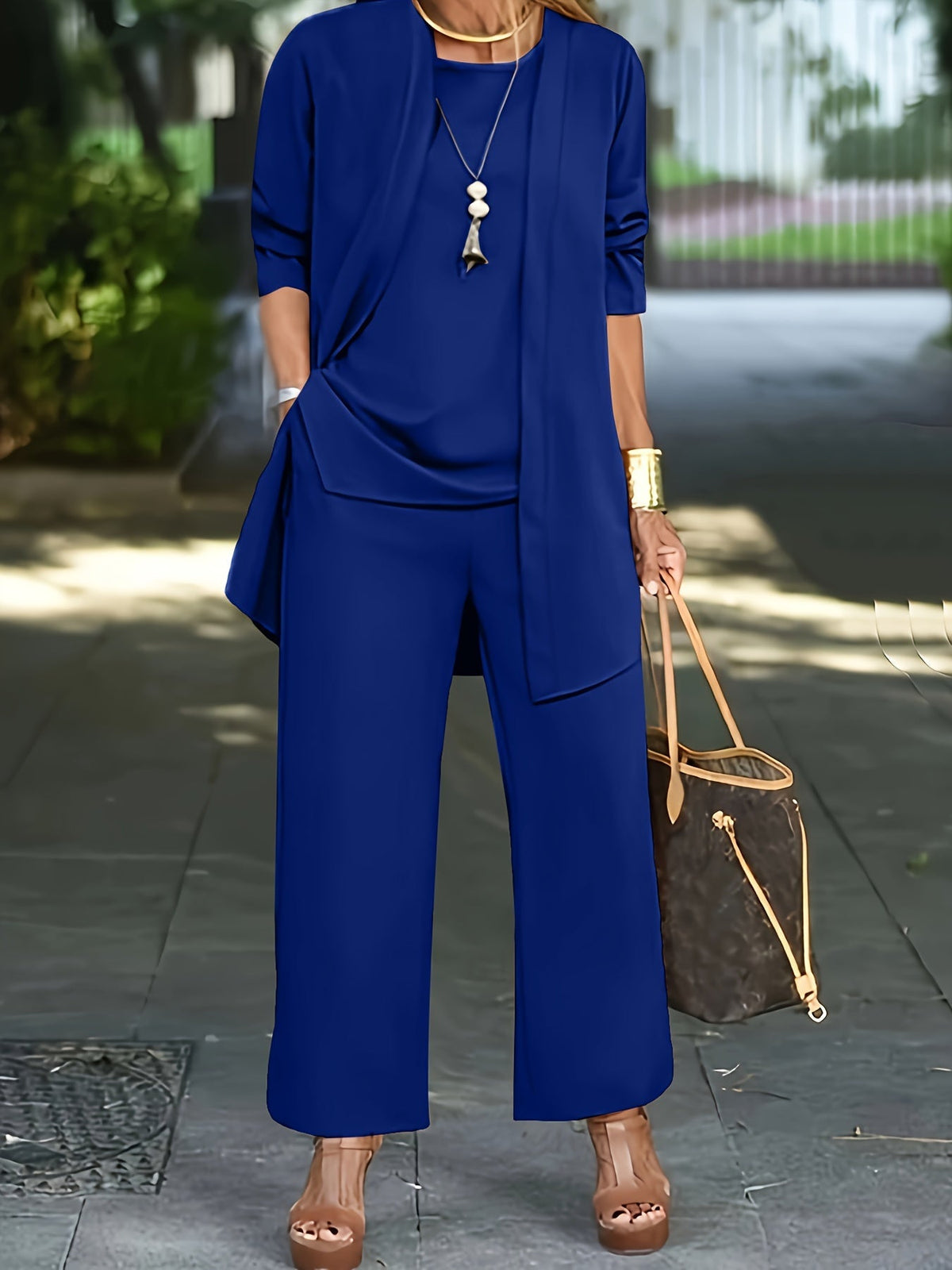 Nayla – Three-Piece Tailored Set