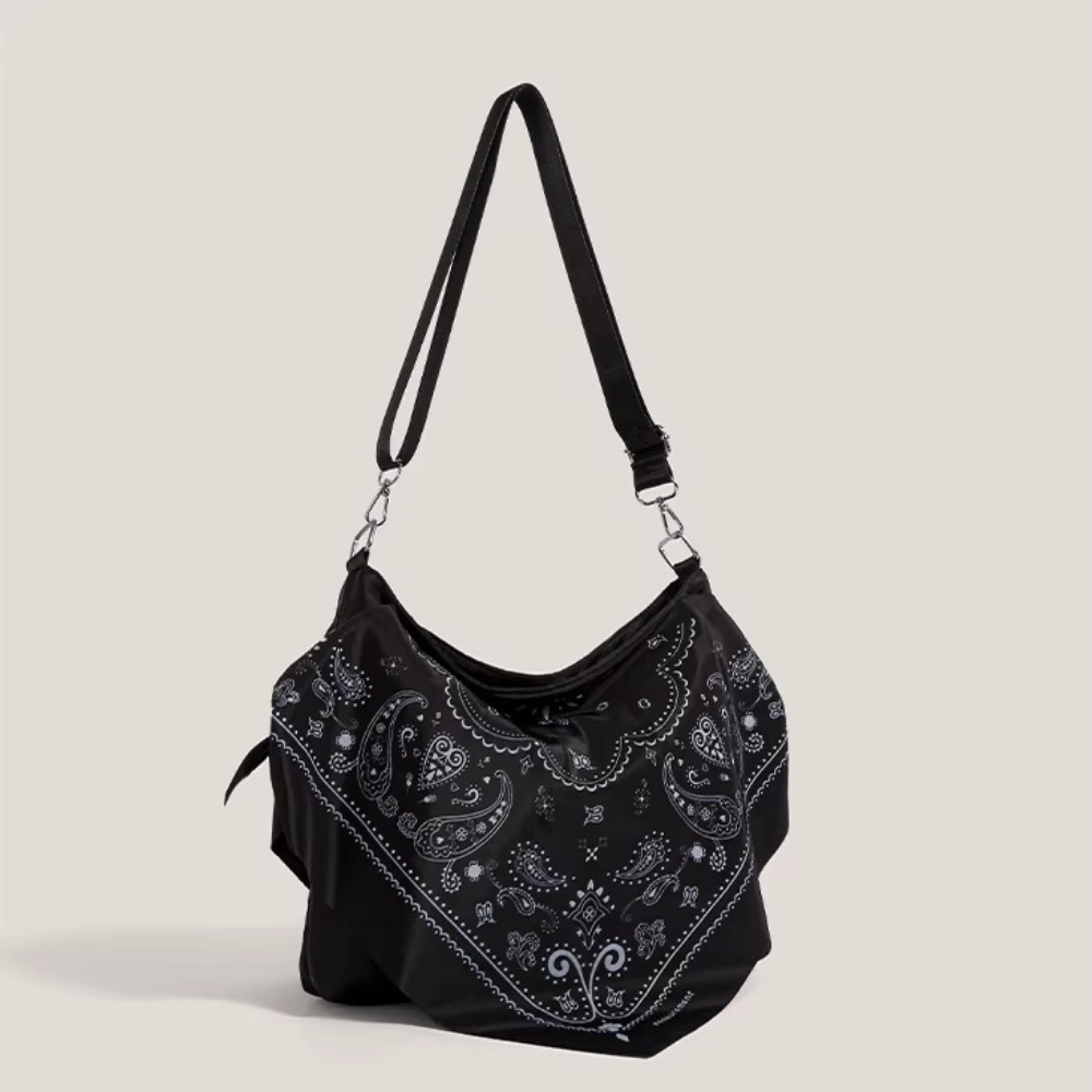 Bonnie Bandana Print Shoulder Bag — Sernelle — view 8